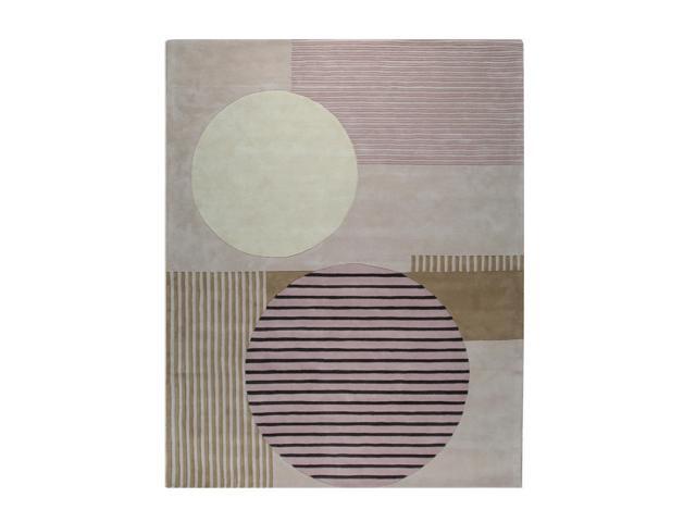 Durable and Stylish Pink Hand-Tufted Wool Contemporary Modern Rectangular Area Rugs