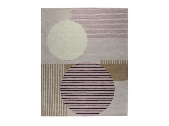 Durable and Stylish Pink Hand-Tufted Wool Contemporary Modern Rectangular Area Rugs