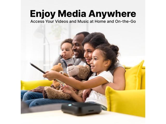 Amber X 512GB SSD AI Wireless NAS Personal Cloud Storage+Home Assistant and Plex
