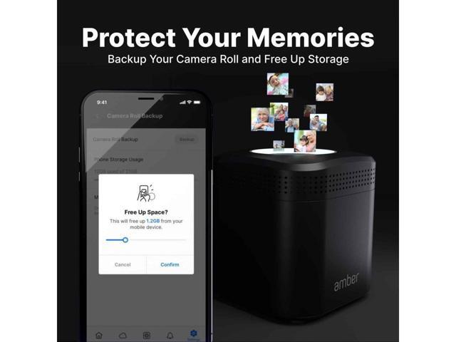 AmberPRO All-in-One Smart Personal Cloud Storage + AC2600 Wireless Router 1TB x2 (2TB Raw)