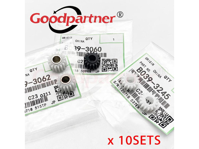 10X B0393245 B0393060 B0393062 Developer Gear for Ricoh Aficio 1015 1018 2015 2018 3025 3030 MP 2510 2550 2851 3010 3351 2001