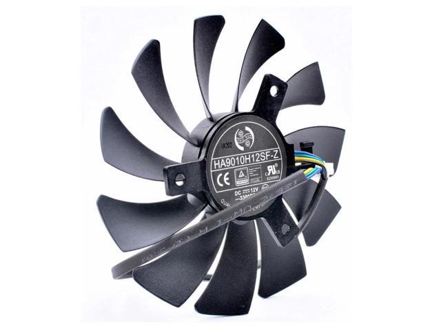 HA9010H12SF-Z 12V 0.57A 85mm 40mm Mounting pitch 4Wire 4Pin For Dataland Graphics Card Cooling Fan