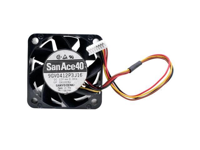 9GV0412P3J16 4cm 40mm fan 40x40x28mm DC12V 0.60A cooling fan for server power supply