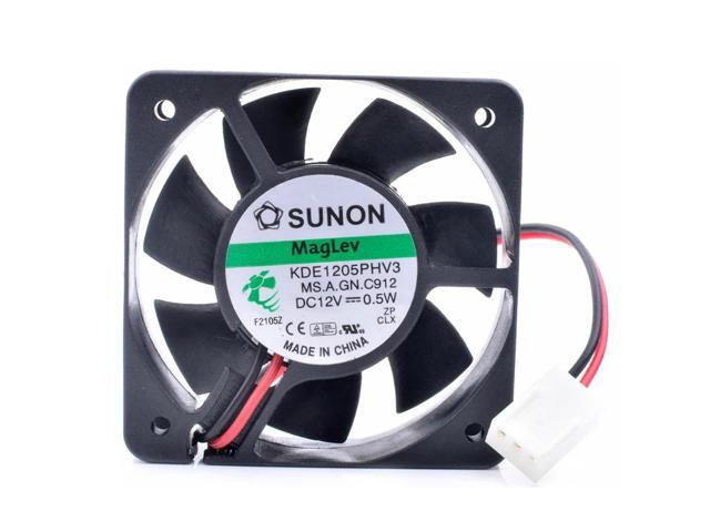 KDE1205PHV3 5015 5cm 50x50x15mm 12V 0.5W magnetic suspension bearing quiet cooling fan