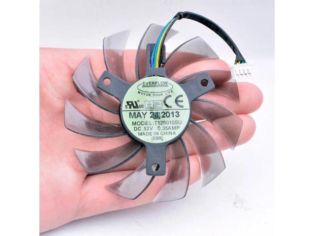 T128010SU 12V 0.35A GTX780 GTX770 GTX760 GTX680 graphics card cooling fan