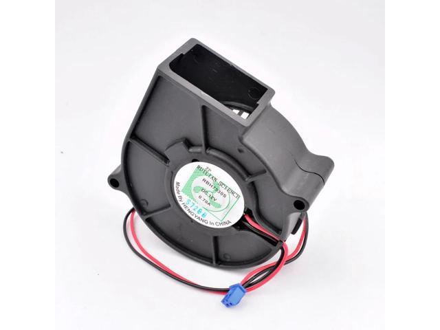 RBH7530S 75mm 75x75x30mm DC12V 0.70A 2 lines turbo blower blower cooling fan with high air volume