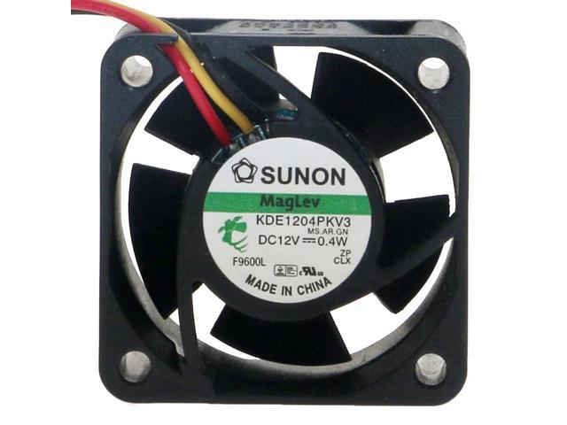 KDE1204PKV3 4cm 4020 40mm fan DC 12V 0.4W Magnetic levitation 3 line 3pin small ultra-quiet cooling fan