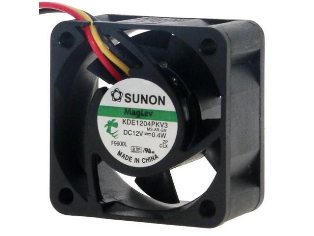 KDE1204PKV3 4cm 4020 40mm fan DC 12V 0.4W Magnetic levitation 3 line 3pin small ultra-quiet cooling fan