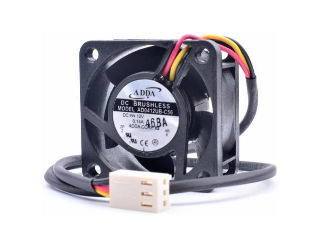AD0412UB-C56 4cm 4020 40mm fan 40x40x20mm DC12V 0.14A power inverter switch cooling fan