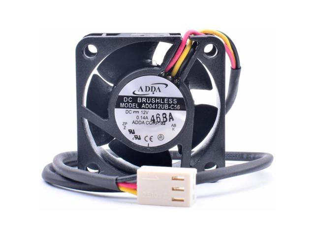 AD0412UB-C56 4cm 4020 40mm fan 40x40x20mm DC12V 0.14A power inverter switch cooling fan