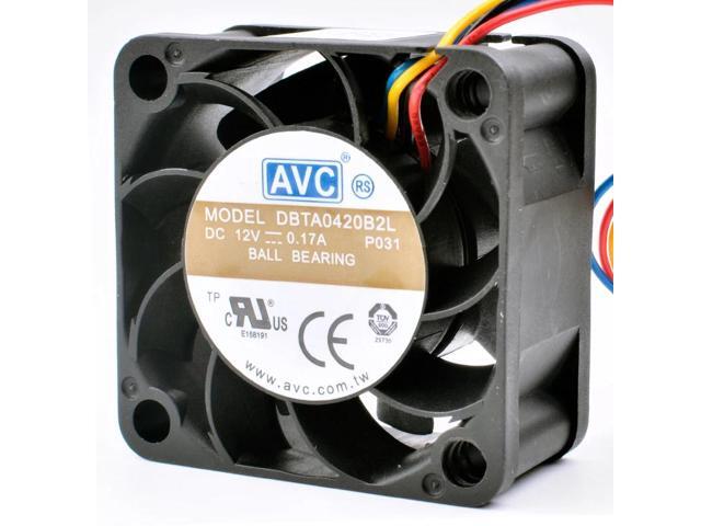 DBTA0420B2L 4cm 40x40x20mm 4020 40mm fan 12V 0.17A 4lines Computer CPU small cooling fan