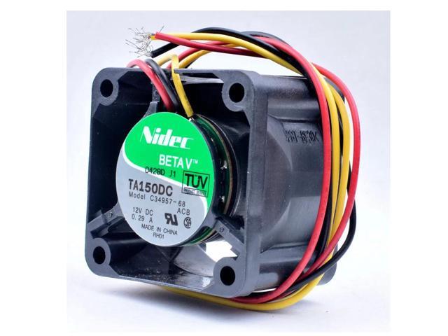 TA150DC C34957-68 4cm 4028 40x40x28mm DC12V 0.29A 3 line 1U server power cooling fan