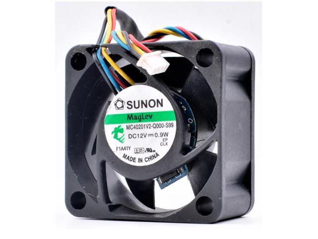 4cm 4020 12V 0.9W MC40201V2-Q000-S99 motherboard north and south bridge power supply built-in cooling fan