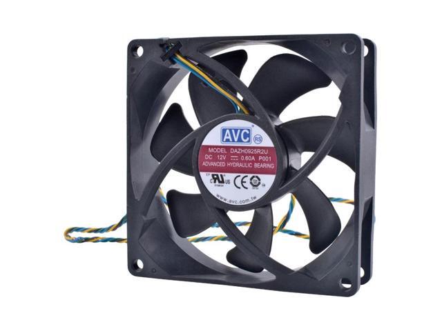 DAZH0925R2U 9cm 9025 12V 0.60A 4pin PWM high volume air cooling fan