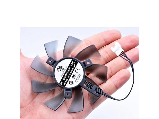 PLA091215B12H DC12V 0.55A 87mm 42mm For HD7850 Graphics Card Cooling Fan