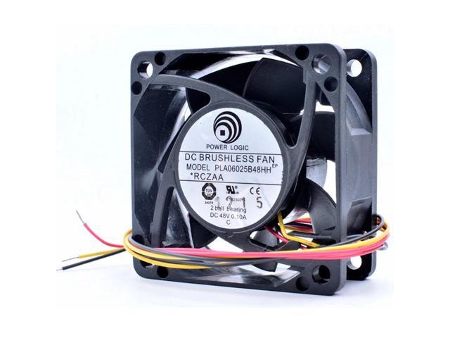 power PLA06025B48HH 6cm 6025 48V 0.10A frequency conversion communication equipment cooling fan