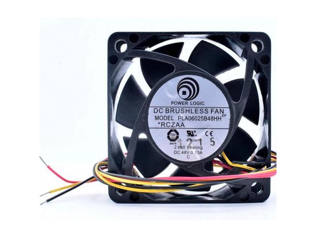 power PLA06025B48HH 6cm 6025 48V 0.10A frequency conversion communication equipment cooling fan