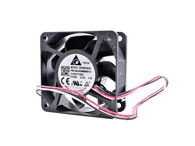 QFR0624GH 6cm 6025 60mm fan 60x60x25mm DC24V 0.21A Cooling fan suitable for server inverter