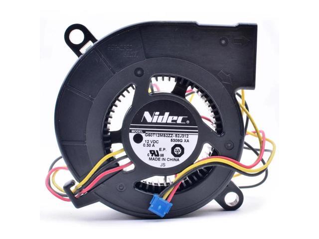 G60T12MS2ZZ-52J312 6cm 6025 12V 0.30A projector blower fan