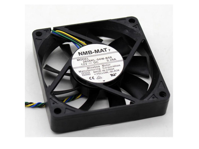 2806KL-04W-B56 7cm 7015 70x70x15mm 70mm fan 12V 0.28A 4 lines pwm computer chassis CPU cooling fan