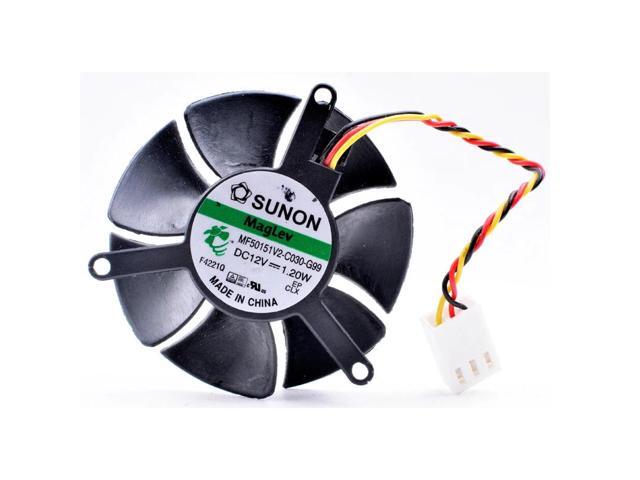 MF50151V2-C030-G99 12V 1.20W 3-pin graphics card cooling fan