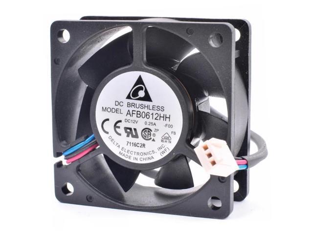 AFB0612HH-F00 6cm 6025 60mm fan 60x60x25mm DC12V 0.25A server power cooling fan