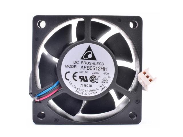 AFB0612HH-F00 6cm 6025 60mm fan 60x60x25mm DC12V 0.25A server power cooling fan