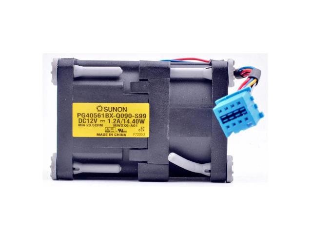 PG40561BX-Q090-S99 MWXX6-A01 4cm 4056 40x40x56mm 12V 1.2A/14.40W server cooling fan
