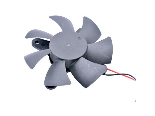 RSH1225B diameter 115mm hole pitch 94mm 67mm DC12V 0.40A 2 wires, double ball bearing, large air volume cooling fan
