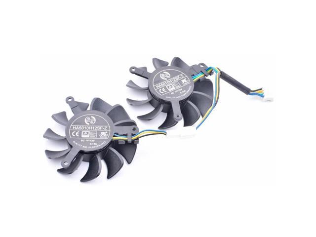 HA5010H12SF-Z DC12V 0.13A RX460 RX550 RX560 2GB 4GT LP OC graphics card cooling fan