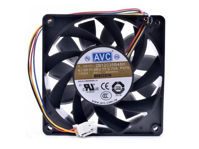 2B12038B48H 12038 12cm 120mm fan 48V 0.70A 4 line server large air volume cooling fan