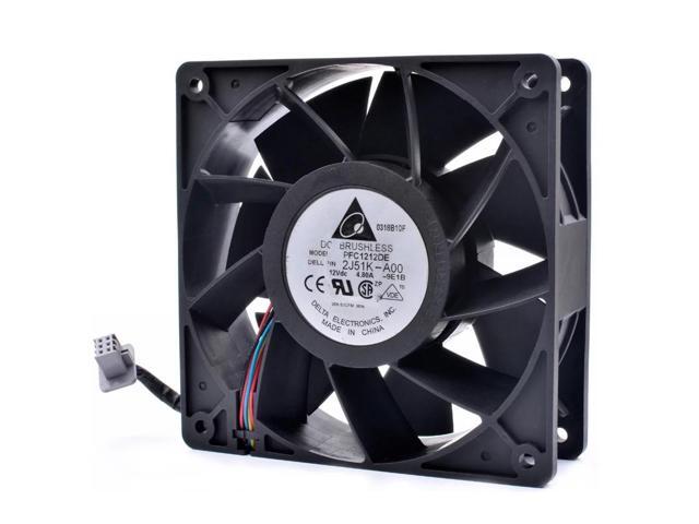 PFC1212DE 2J51K-A00 12cm 12038 120mm 120x120x38mm 12V 4.80A server chassis cooling fan