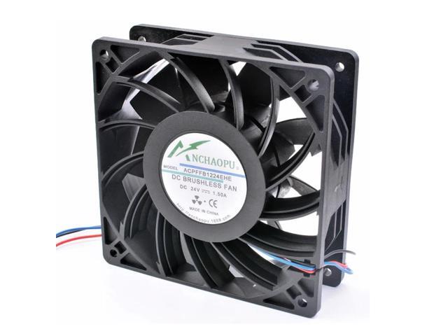 ANCHAOPU FFB1224EHE 12cm 12038 120x120x38mm DC24V 1.50A high speed inverter cooling fan