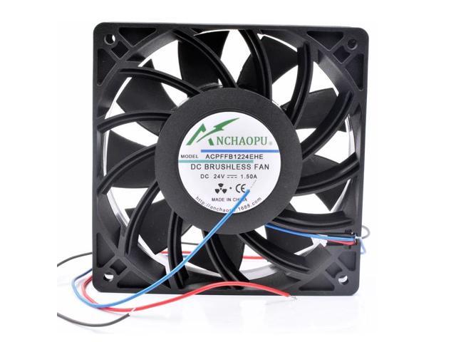 ANCHAOPU FFB1224EHE 12cm 12038 120x120x38mm DC24V 1.50A high speed inverter cooling fan