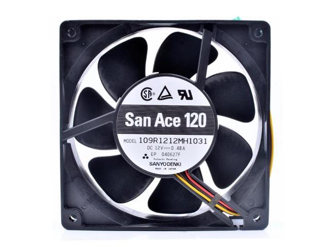109R1212MH1031 12cm 12038 120x120x38mm 12V 0.48A 4 line server chassis cooling fan