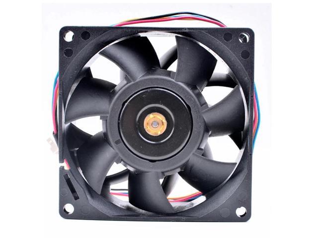 FFB0812SHE 8cm 8038 12V 0.87A 4 lines large air volume server cooling fan