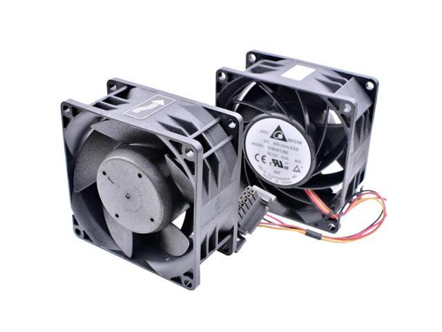 THB0812BE 8cm 80mm fan 80mm fan 8038 DC12V 6A Dual fan combination large air volume server fan