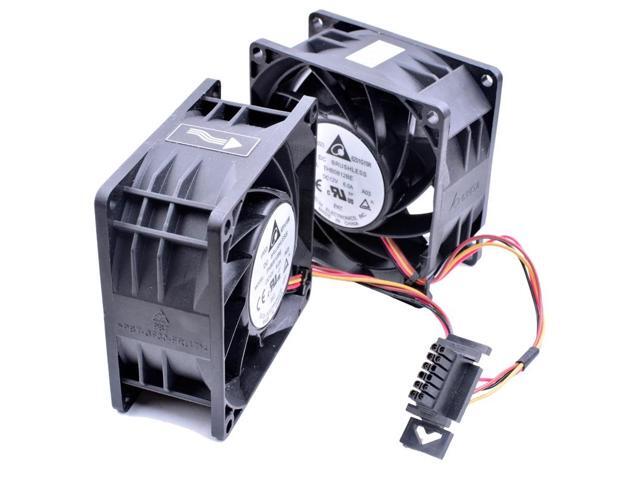 THB0812BE 8cm 80mm fan 80mm fan 8038 DC12V 6A Dual fan combination large air volume server fan