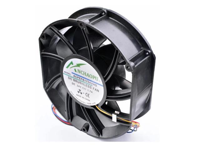 ANCHAOPU EFB1724VHG 17cm 17251 24V 1.70A 171x153x51mm large volume high speed inverter cooling fan