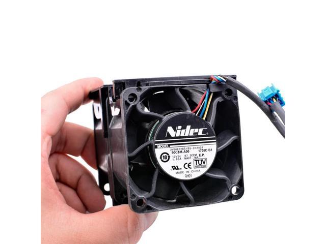 2V60E12BS1B5-07A028 90C8M-A00 6cm 60x60x76mm DC12V 1.60A Large air volume server cooling fan