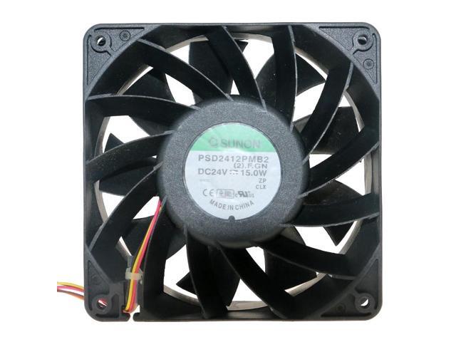 PSD2412PMB2 120mm fan 12038 12cm DC 24V 15.0W Double ball bearing large air volume inverter cooling fan