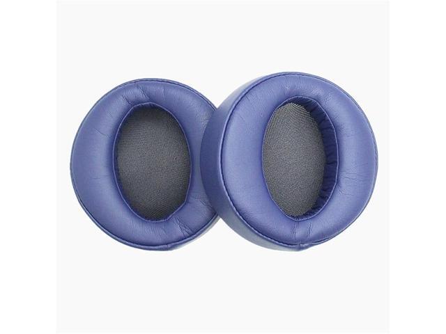 Replacement Leather Memory Foam Earpad Cushion Protein leather Earmuffs Cover for MDR XB950BT MDR-XB950BT Headphones(Blue)