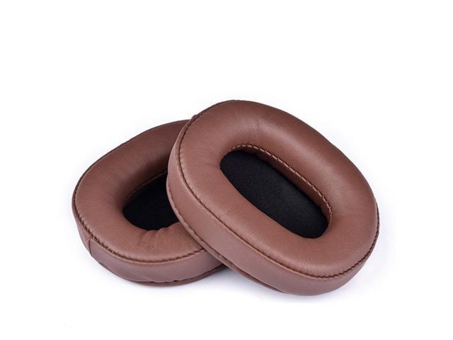 Replacement EarPads for ATH MSR7 M70 M50X M50 M40X M40 M30 Headset Cushion Earmuff Cover Ear Pads Cup Accessories(Brown)