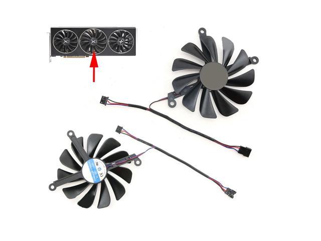 Photos - Computer Cooling For XFX-RX6700XT OC CF1015U12S/CF9015U12S Graphics Card Cooling Fan(Middle