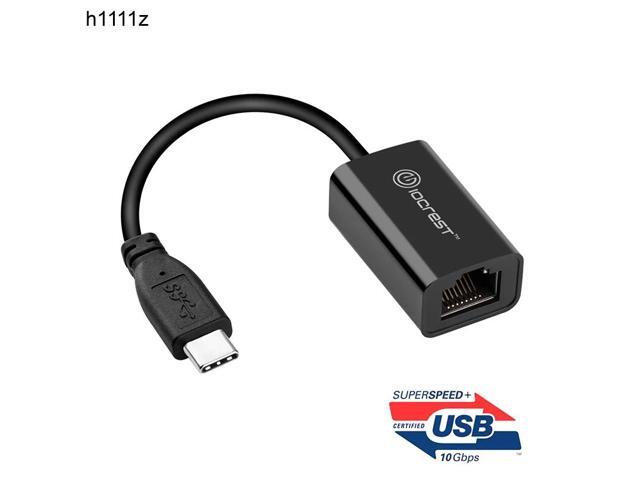 USB 3.1 USB C Ethernet Adapter 2.5Gb Network Card 2500Mbps RJ45 to Type C Lan Adapter a RJ45 Dongle Realtek RTL8156B Chip for PC