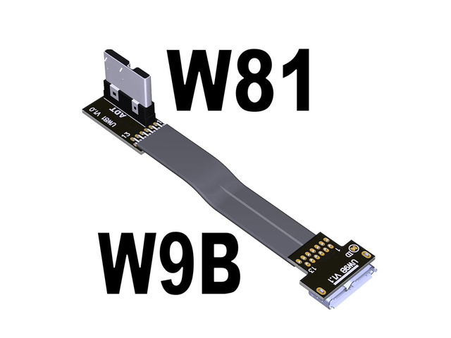 USB3.0 Micro-USB to Micro B Flat Cable Male-Male High Speed 5G/bps Extension Cor