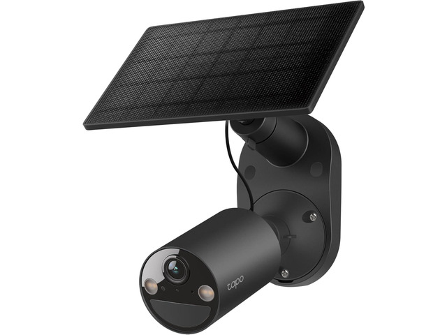 Tapo SolarCam C403 Kit, Outdoor Battery Camera w/Solar Panel, Wireless, 1080P, Free Person Detection, SD/Cloud Storage, Color Night Vision,...