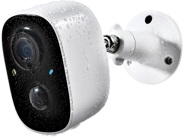 Security Camera Wireless Outdoor, 2-Way Talk Battery Powered Wi-Fi Cameras for Outside and Indoor 1080P Night Vision AI Motion Detection Spotlight...