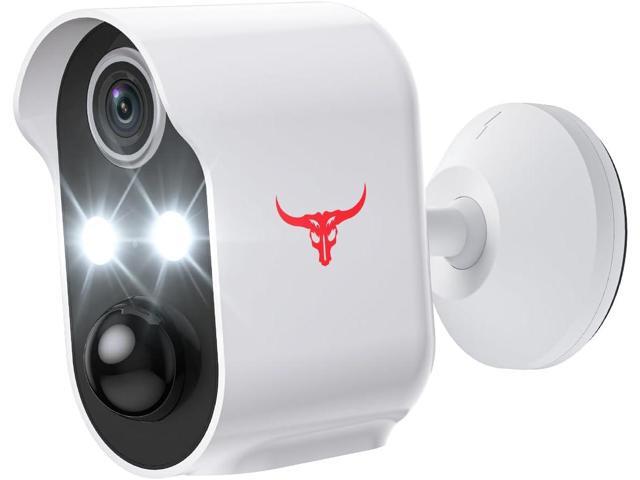 1080P Outdoor Security Camera Wireless, AI Human Detection, Live View, 2.4G WiFi, Home Security System, Instant Alerts, 2-Way Talk, Cloud Storage,...