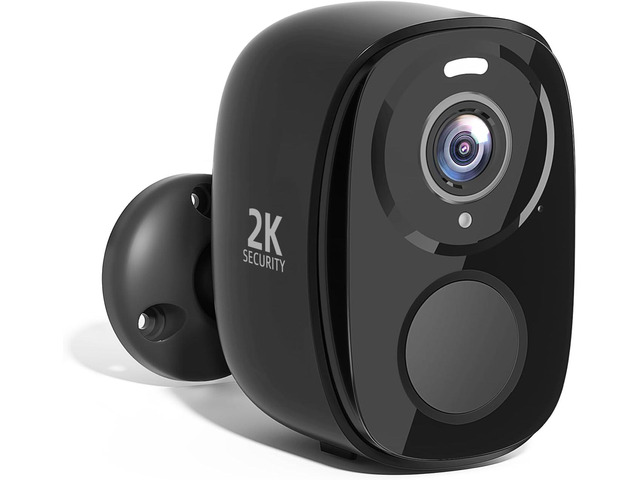 5G/2.4G WiFi Security Cameras Wireless Outdoor, 2K Battery Powered AI Motion Detection Siren Alarm Home Indoor Camera,Color Night Vision, 2-Way...